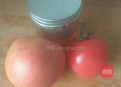 番茄苹果蜂蜜汁的做法图解1