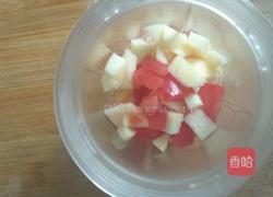 番茄苹果蜂蜜汁的做法图解3