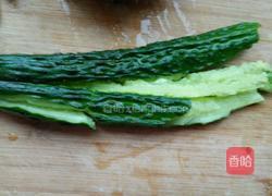 蒜拌猪头肉黄瓜的做法图解2