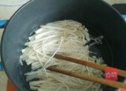 桔梗拌金针菇的做法图解4