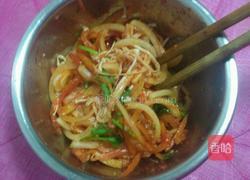 桔梗拌金针菇的做法图解7