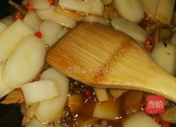 荞头冬笋炒年糕的做法图解3