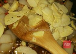 荞头冬笋炒年糕的做法图解4