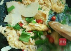 冬笋炒鸡蛋的做法图解6