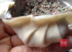 鲜虾肉饺、韭菜饺的做法图解5