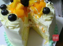 六寸水果蛋糕的做法图解8