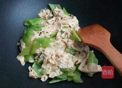 尖椒干豆腐的做法图解4