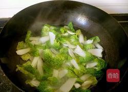 蒜蓉火腿黄心菜的做法图解5