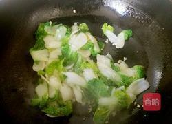 蒜蓉火腿黄心菜的做法图解7