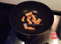 腊肉炒蒜苗的做法图解3