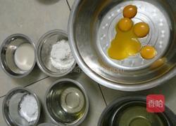 8寸红豆戚风蛋糕的做法图解1