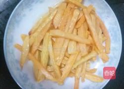 炸红薯条的做法图解5