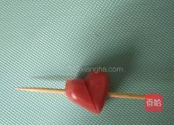 创意早餐爱情丘比特的做法图解3