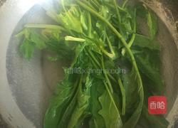 菠菜鸡蛋面的做法图解3