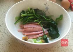 菠菜鸡蛋面的做法图解5