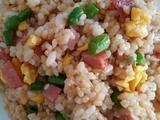豇豆火腿蛋炒饭