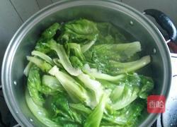 蒜蓉酱油生菜的做法图解4