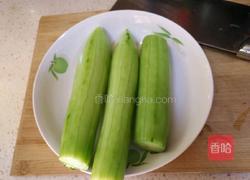 黄瓜拌金针菇的做法图解3