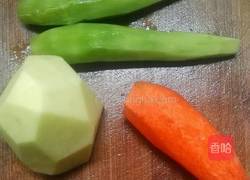 肉沫炒三丝的做法图解1