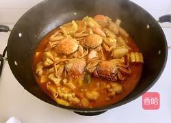 鸡爪肉蟹煲的做法图解14