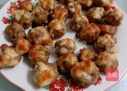 烤芝士肉丸子的做法图解4