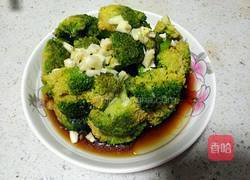 蒸鱼豉油西兰花的做法图解13