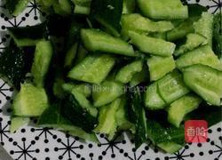 猪舌头拌黄瓜的做法图解2
