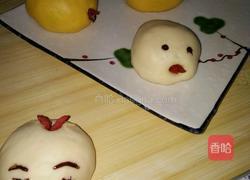 鸡年如意～小鸡糖馒头的做法图解12