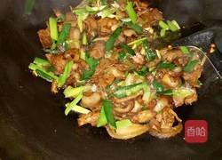 蒜苗炒肉的做法图解8