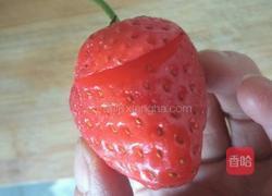 草莓花的做法图解2