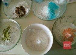 自制彩色汤圆的做法图解3