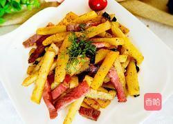 孜然火腿土豆的做法图解7