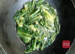 炒油麦菜的做法图解4