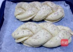 奶香椰茸辫子面包的做法图解18