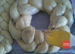 玉米油花环面包的做法图解13