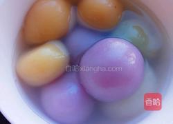 五彩汤圆的做法图解7