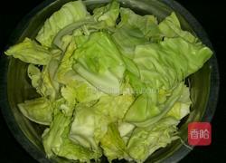 油浇包菜的做法图解1