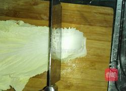 白菜醋肉的做法图解2