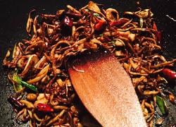 干煸手撕杏鲍菇