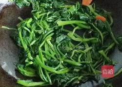 暮色炝菠菜的做法图解6