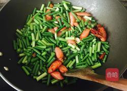 蒜苔火腿的做法图解5