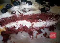 红丝绒裸蛋糕(8寸)的做法图解12