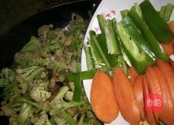 五花肉炒有机菜花的做法图解11