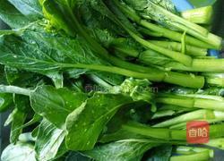 蒜蓉油菜的做法图解1