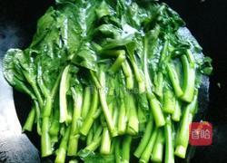 蒜蓉油菜的做法图解3