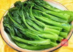 蒜蓉油菜的做法图解4