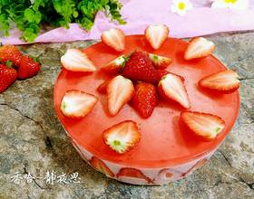 草莓酸奶慕斯蛋糕（8寸）[图]