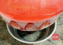 草莓酸奶慕斯蛋糕(8寸)的做法图解27