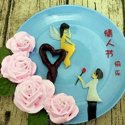情人节拼盘之心中的天使的做法[图]