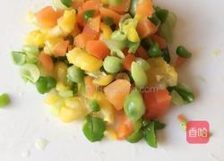 三丁虾仁鸡蛋饼的做法图解3